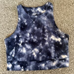 Banana Republic Cropped Racer Back Athletic Top